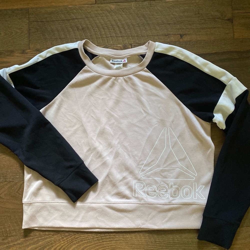 Reebok Tri block color  Long Sleeve Tee